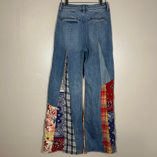 Jeans donna Free People 26 pezzi cortez gamba larga usati in ottime condizioni - Foto 3 di 9