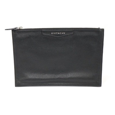 Pochette pochette Givenchy Antigona soldes en chèvre noire BC06821012 132488079