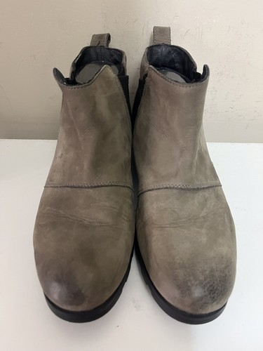 Sorel "Harlow" hellbraune Leder-Chelsea-Stiefelette NL4333-052 Damengröße 8 - Bild 8 von 11