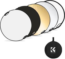 K F Concept Light Reflector Photography Diffuser Collapsible for Studio Outdoor
