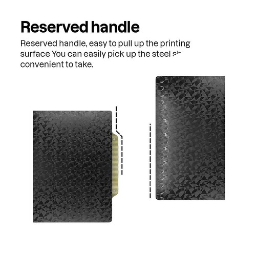 Advanc3D Flexible Druckplatte mit PEO und PEI Schicht für 310x310mm 3D Drucker - Afbeelding 8 van 10