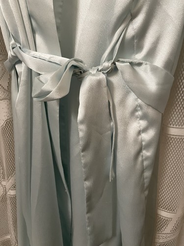 Bata estilo kimono mangas 3/4 azul hielo CHRISTIAN DIOR de colección estilo: 335329N - Imagen 4 de 8