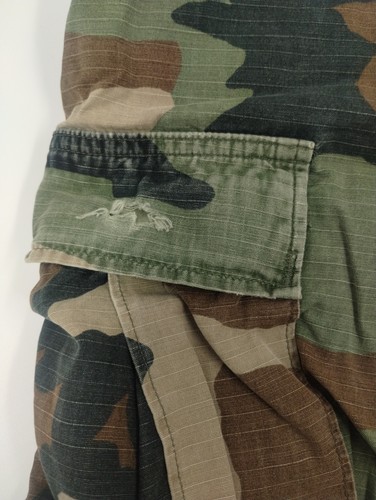 Military Woodland Camouflage Hot Weather Combat Trousers/Pants SZ Medium/XShort - Picture 6 of 6