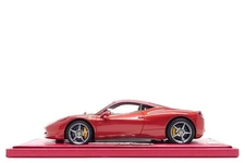 BBR Models 1:18 Ferrari 458 Italia in Rosso Monza