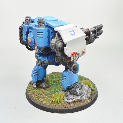 Ultramarines Ballistus Dreadnought Painted - Warhammer 40k Army Space Marines - Picture 6 of 9