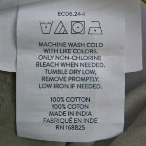 TWIN XL RARE Brooklinen Classic Percal Duvet Cover 100% Cotton Fresh Moos Color - Bild 13 von 14