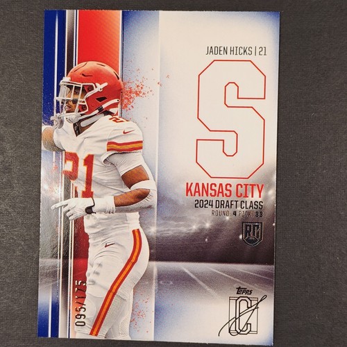 🔴⚪🔴2024 Topps Signature Class Jaden Hicks /175 - Imagen 1 de 3