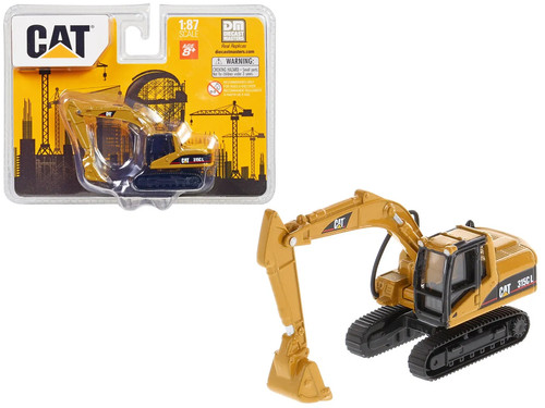 CAT Caterpillar 315C L Hydraulic Excavator Yellow 1/87 (HO) Diecast Model by Die - Picture 4 of 5