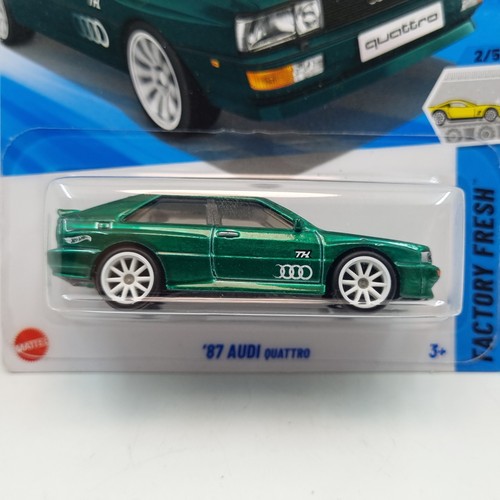 AUDI QUATTRO HOT WHEELS 2025 SUPER TREASURE HUNT '87 CON PROTECTOR - Imagen 3 de 9
