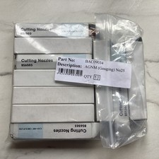 Dysza żłobkowa / tnąca AGNM25 x 10 wszystkie nowe w pudełku *