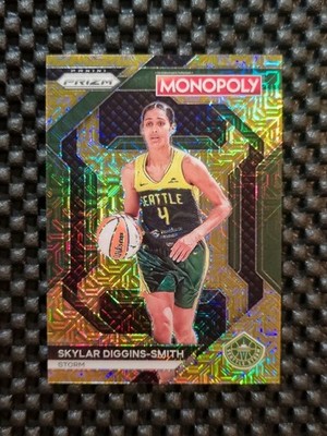 SKYLAR DIGGINS-SMITH 2024-25 PRIZM WNBA MONOPOLY GOLD Millionaire /500 HOF