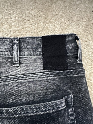 Herren Sean John Jeans Y2K Schwarz Athlete Tapered Stretch Größe 40x30 - Bild 6 von 6