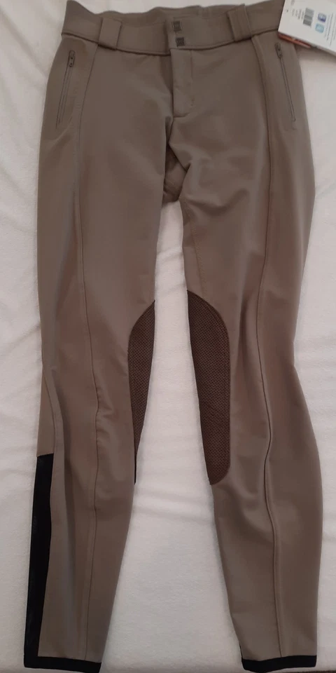 NWT FITS Zip Front Zip Pocket Breeches Medium - Stretch All Season $169.95 NEW - Image 4 of 4