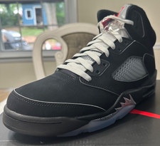Nike Air Jordan 5 Retro OG Black Metallic Reimagined - 10.5   Deadstock w/ Box