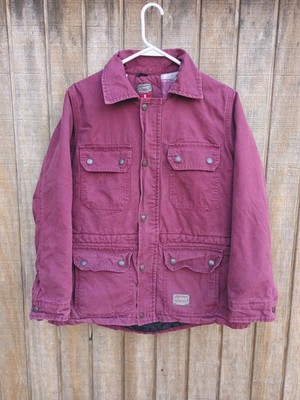 C. E. SCHMIDT WORKWEAR Womens Canvas Farm Chore Blanket Lined Insulated Coat 