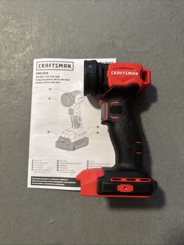 Craftsman 20V Max LED Flash Light CMCL020 Adjustable Light Head(Tool Only) New