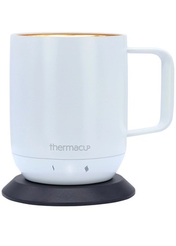Thermacup Self-heating Temperature Controlled Coffee Mug With Lid, Led Electric - Picture 6 of 10