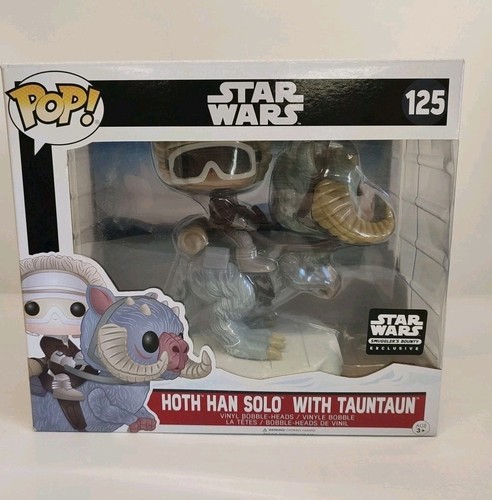 Funko Pop! Deluxe Star Wars Hoth Han Solo w/ Tauntaun #125 Exclusive BNIB CN