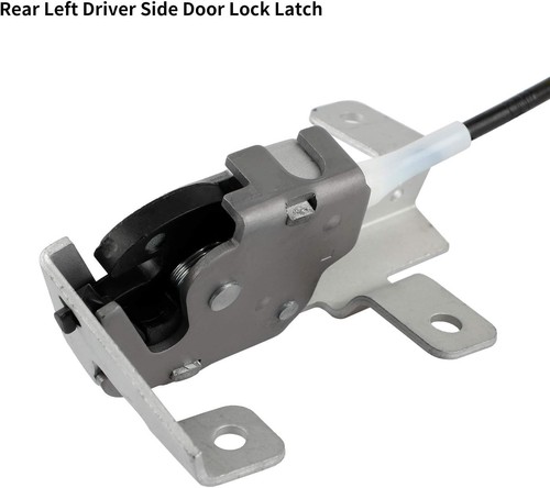 Nakuuly Left Driver Side Rear Door Lock Latch & Cable Compatible with Ford F150 - Picture 8 of 9
