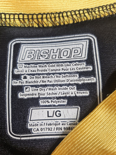 Camiseta deportiva para hombre Bishop Caterpillar Construction Co Equipment CAT (L) - Imagen 3 de 8