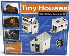 Tiny Houses Architecture Kit Build Your Own Model New