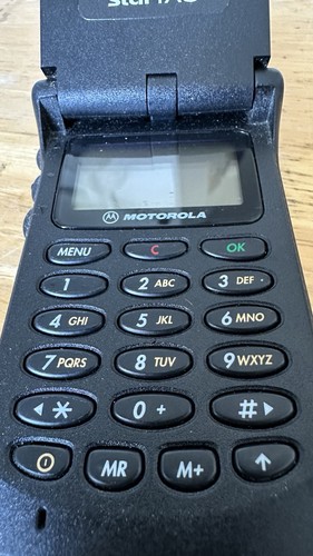 Motorola Startac Mobile Phone Black -spares Or Repair - Photo 5 sur 7