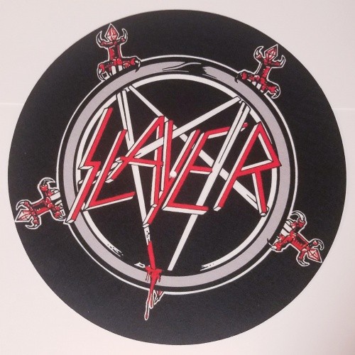 SLAYER Pentagrama Logo NUEVO ALFOMBRILLA ÚNICA   - Imagen 1 de 1