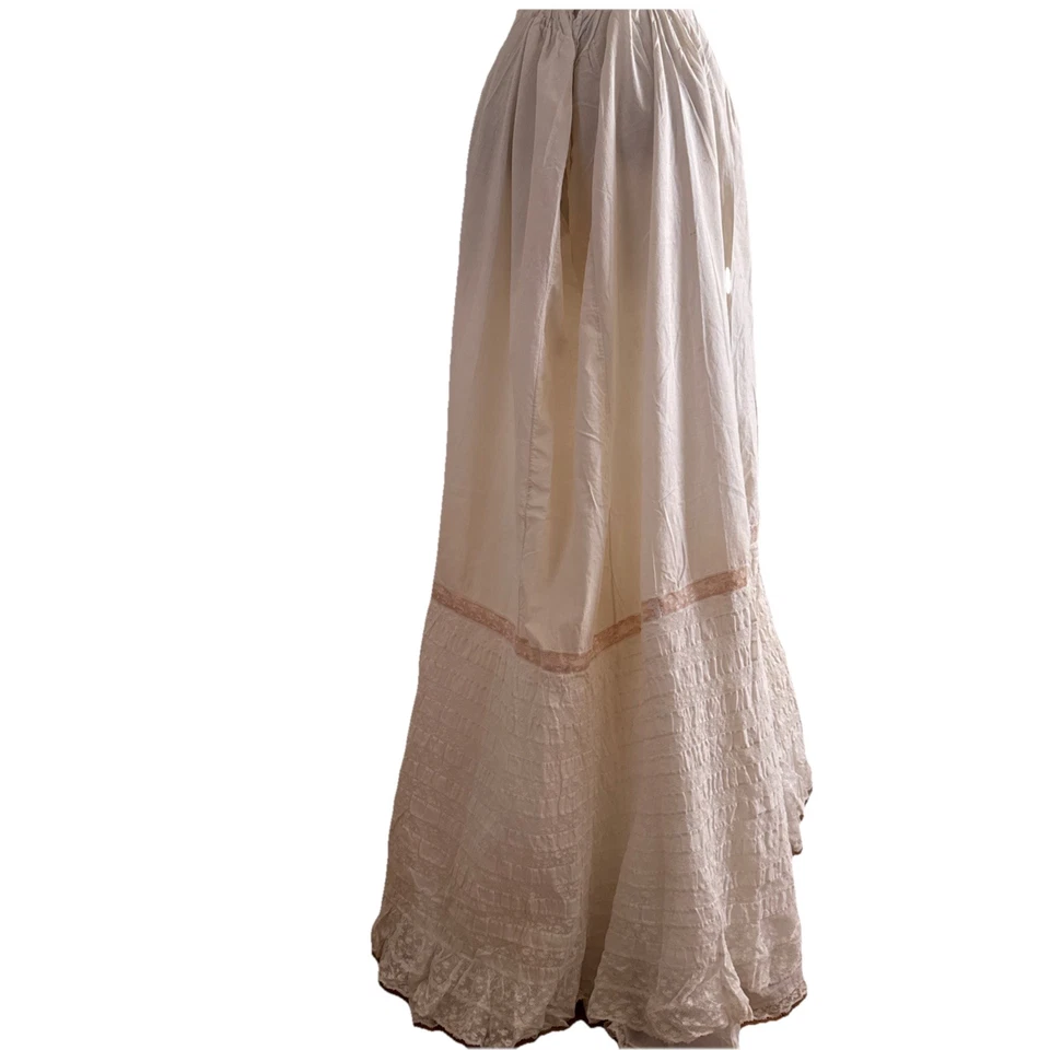 Enagua victoriana antigua vintage Foto 4 de 4