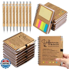 Jetec 25 Sets Inspirational Notebooks Bulk Christmas Employee App