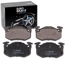 EUROBRAKE BREMSBELÄGE SATZ HINTERACHSE PASSEND FÜR RENAULT 19 CLIO MEGANE