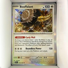 Bouffalant 119/142 Stellar Crown Rare English