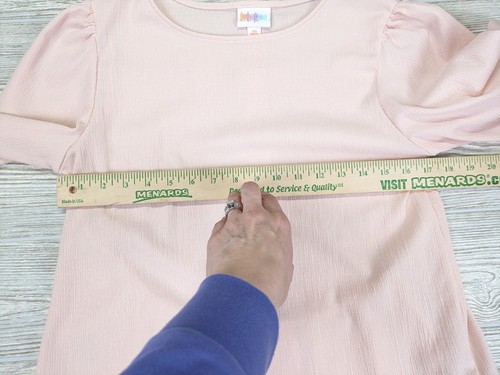 Lularoe Vivian Blouse XS Pink Romantic Ballet Girlcore Fairy Ethereal Feminine - Picture 6 of 10