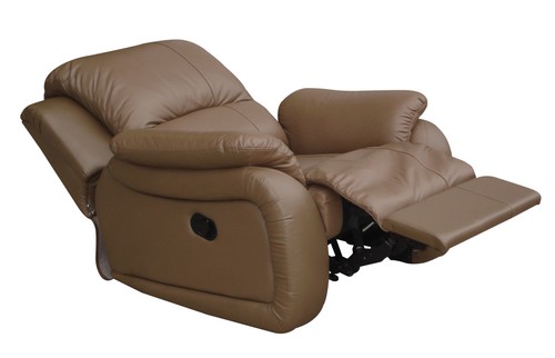 Relaxsessel 1-Sitzer, hochwertiger Sessel in Mikrofaser und Leder, 5129-1-08-W - Bild 3 von 12