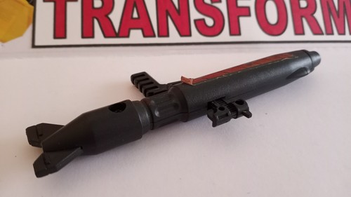 Transformers G1 Jetfire RIFLE laser gun missile bomb 1985 weapon gray accessory. - Picture 6 of 9