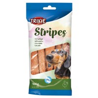 Trixie Stripes GeflüGel 100 G, Hundesnack Hund Dog Snack Leckerlie