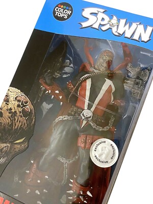 McFarlane Toys 7 Inch Color Tops Figure - Spawn Rebirth
