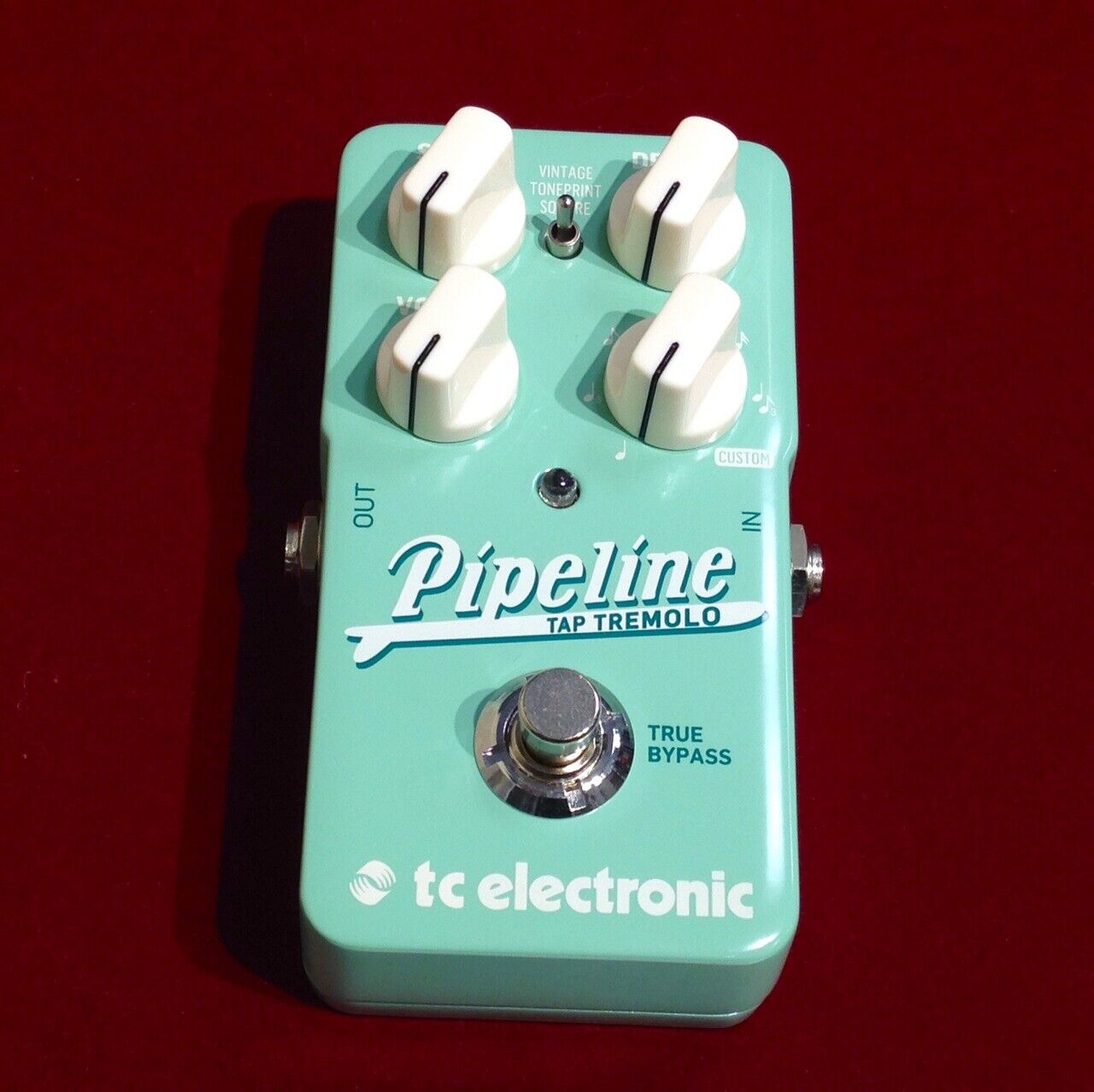 tc electronic Pipeline Tap Tremolo guitar effects pedal From Japan