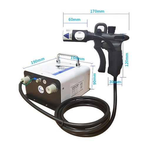 ZJ-302D electrostatic ion air gun dust removal nozzle adjustable air snake 10kv - Picture 5 of 6