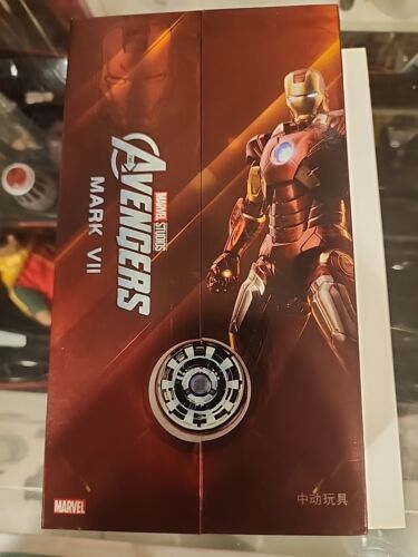 ZD TOYS IRON MAN Mark 7  MKVII Marvel Avengers 7" Action Figure  - Picture 1 of 12