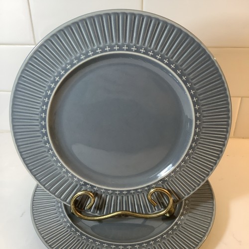 4 Mikasa Italian Countryside Graphite Salad Plates 9” - Picture 6 of 10