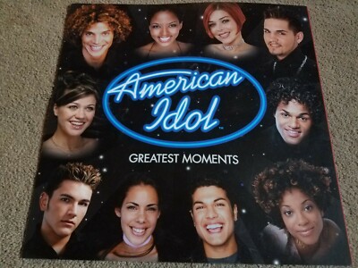 EX 2-sided promotional poster AMERICAN IDOL / KELLY CLARKSON 12x28 2003 EX 2-sided promotional poster AMERICAN IDOL / KELLY CLARKSON 12x28 2003