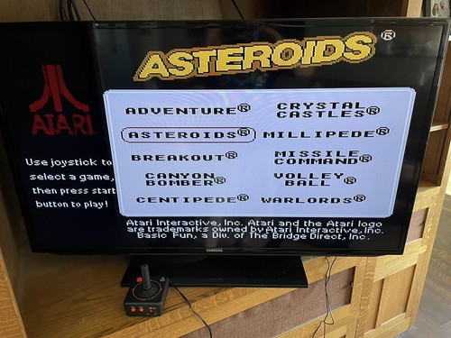 PLUG & PLAY TV GAMES Star Wars W/ ATARI 2600 10 GAMES JAKKS PACIFIC Tested WORKS - Picture 4 of 4