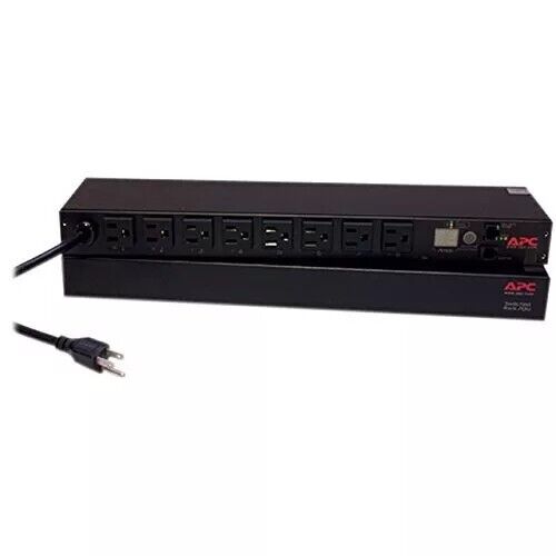 APC Rack Mount PDU, Switched Rack 120V/15A 1U Horizontal Rackmount (AP7900B) - Picture 4 of 4