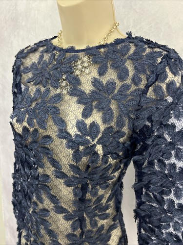 TopshopPetite Dress Net Floral Party Evening Cocktail Formal Occasion Size UK 6 - Picture 9 of 15