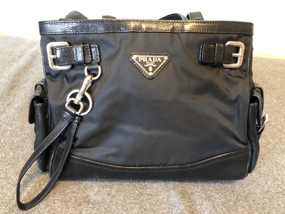 prada vinyl bag