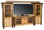 amish rustic hickory log twig tv entertainment center 60" cabin lodge furniture