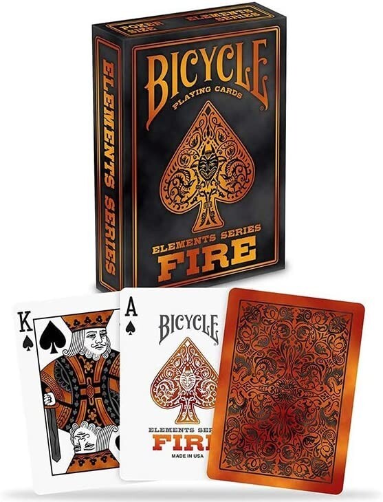 Bicycle エレメンツシリーズ ファイア デッキ Bicycle Fire Element Playing Cards | eBay