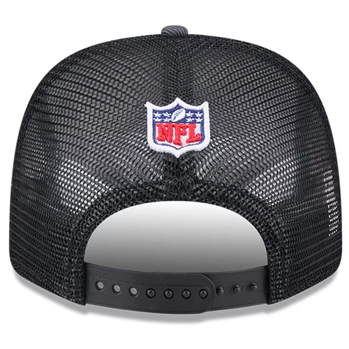 Atlanta Falcons New Era 2024 Crucial Catch Plaid 9SEVENTY Trucker Snapback Hat - Picture 6 of 7