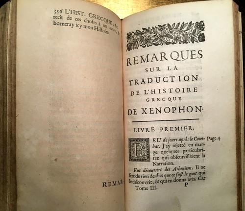 *1671* L'HISTOIRE de THUCYDIDE GUERRE DU PELOPONESE XENOPHON GRECE LIVRES BooKs+ - Foto 22 di 24