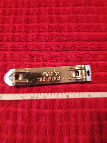 Vintage EKCO Safe-Edge Can Piercer Bottle Opener, Chicago USA - 4.4" - Picture 1 of 4